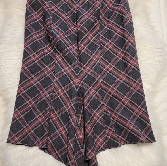 Plaid Pencil skirt - Picture 4 of 5
